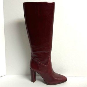 Vince Camuto Burgundy Heeled Boots